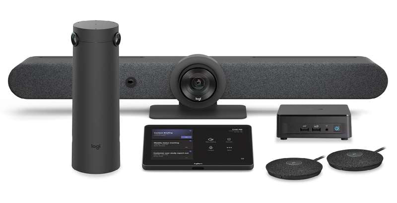 Logitech Rally Bar + Sight Room Kit + NUC - Microsoft Teams Rooms on Windows (TAA)