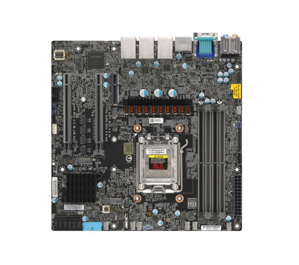 Supermicro MBD-H13SAE-MF-B Micro-ATX AMD EPYC 4004/4005 or AMD Ryzen 7000/9000 MB