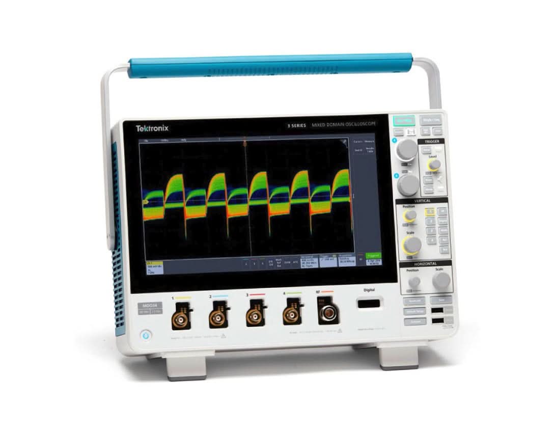 Tektronix MDO34/3-BW-200 3 Series 11.6" TFT LCD MDO Domain Oscilloscope