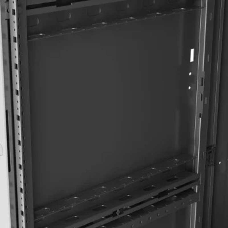 Middle Atlantic DWR Series Pivoting Wall Rack, 12 Rack Units, 22in Depth