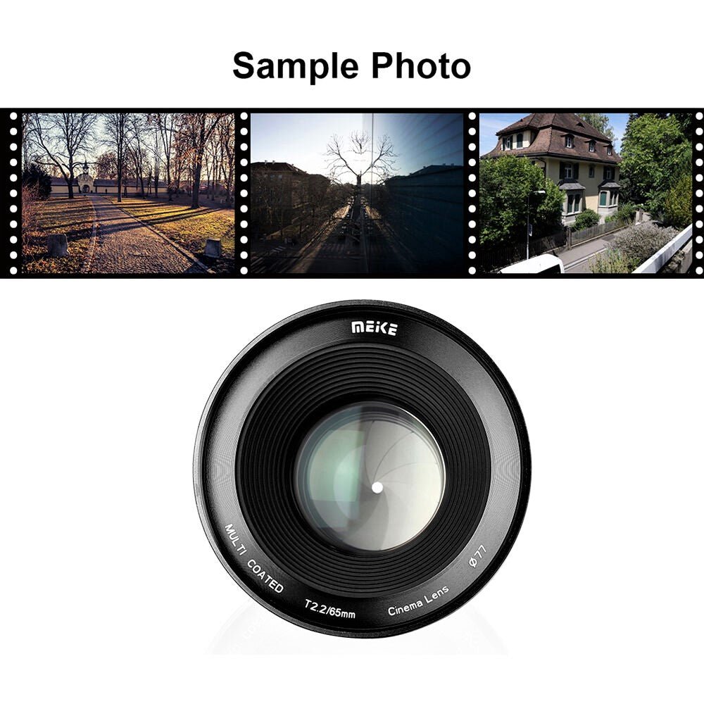 Meike Cinema Prime 65mm T2.2 Lens (MFT Mount)