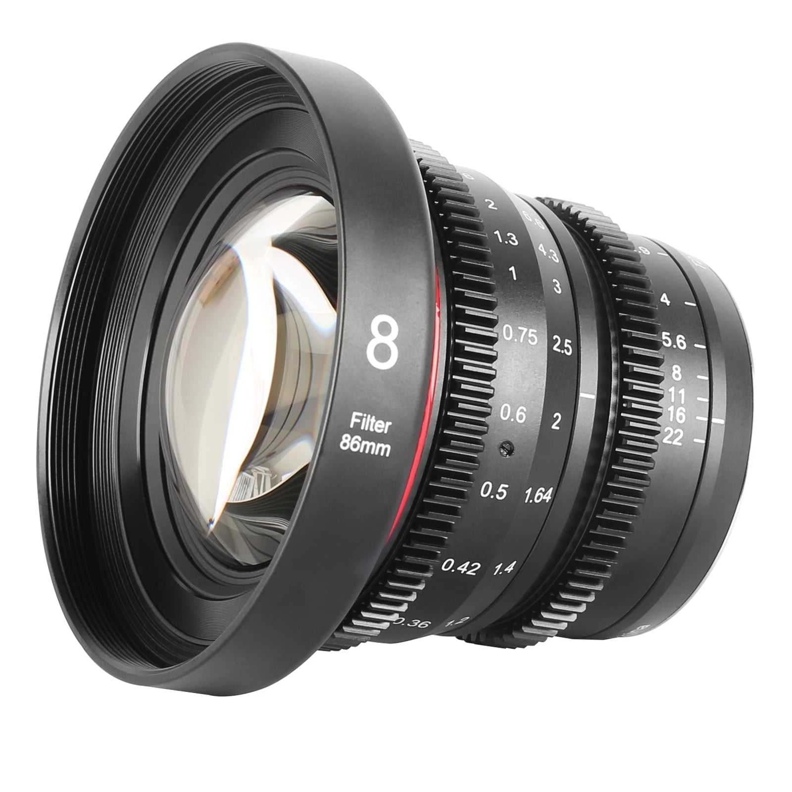 Meike Cinema 8mm T2.9 Micro4/3 Lens (MFT Mount)