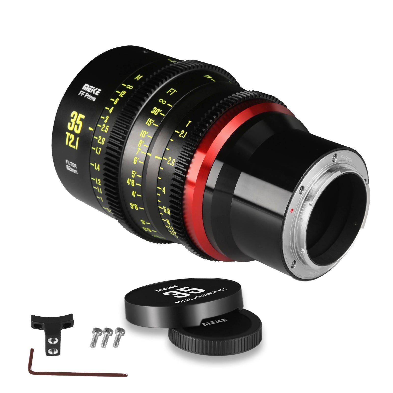 Meike Cinema Full Frame Cinema Prime 35mm T2.1 Lens (Sony E Mount)