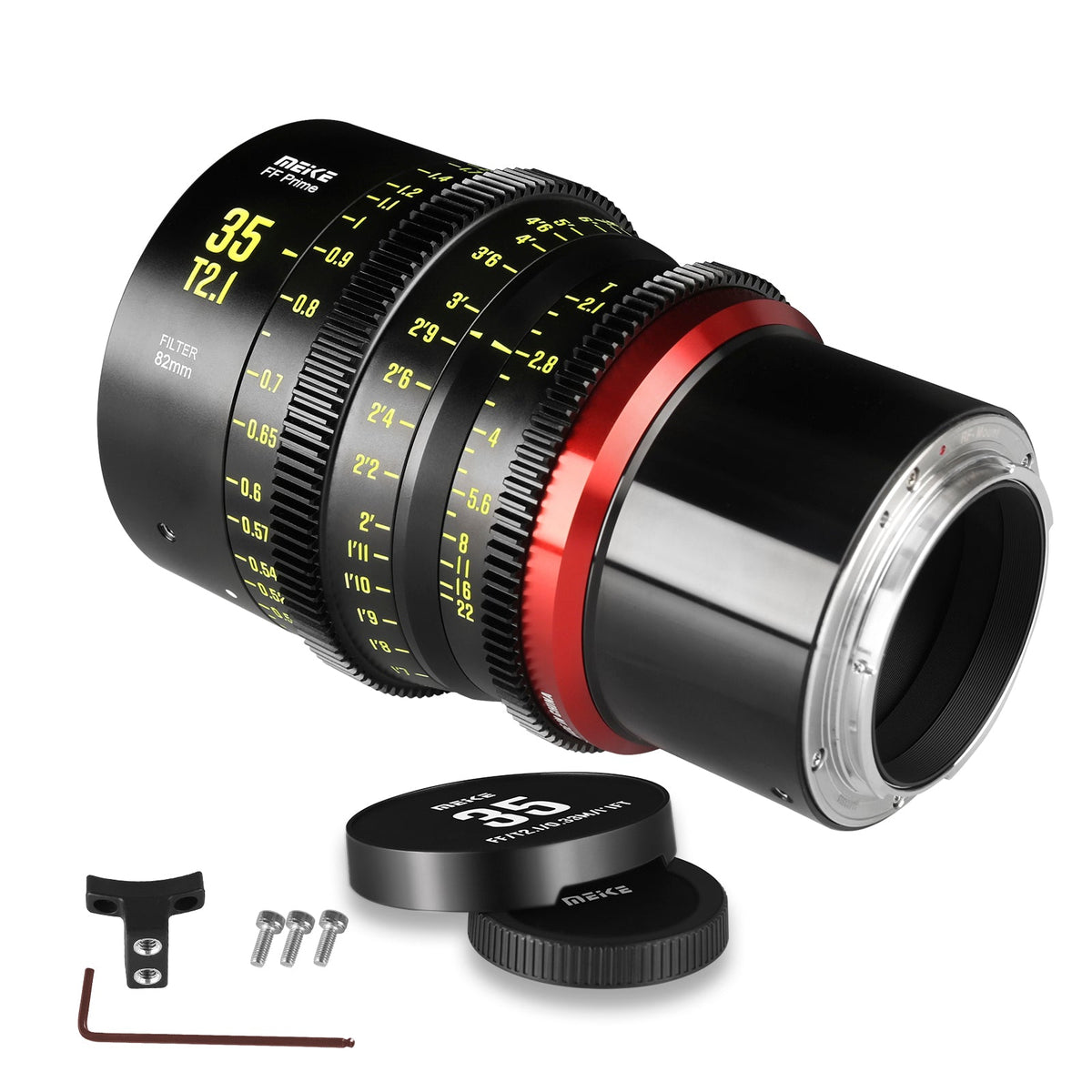 Meike Cinema Full Frame Cinema Prime 35mm T2.1 Lens (RF Mount)