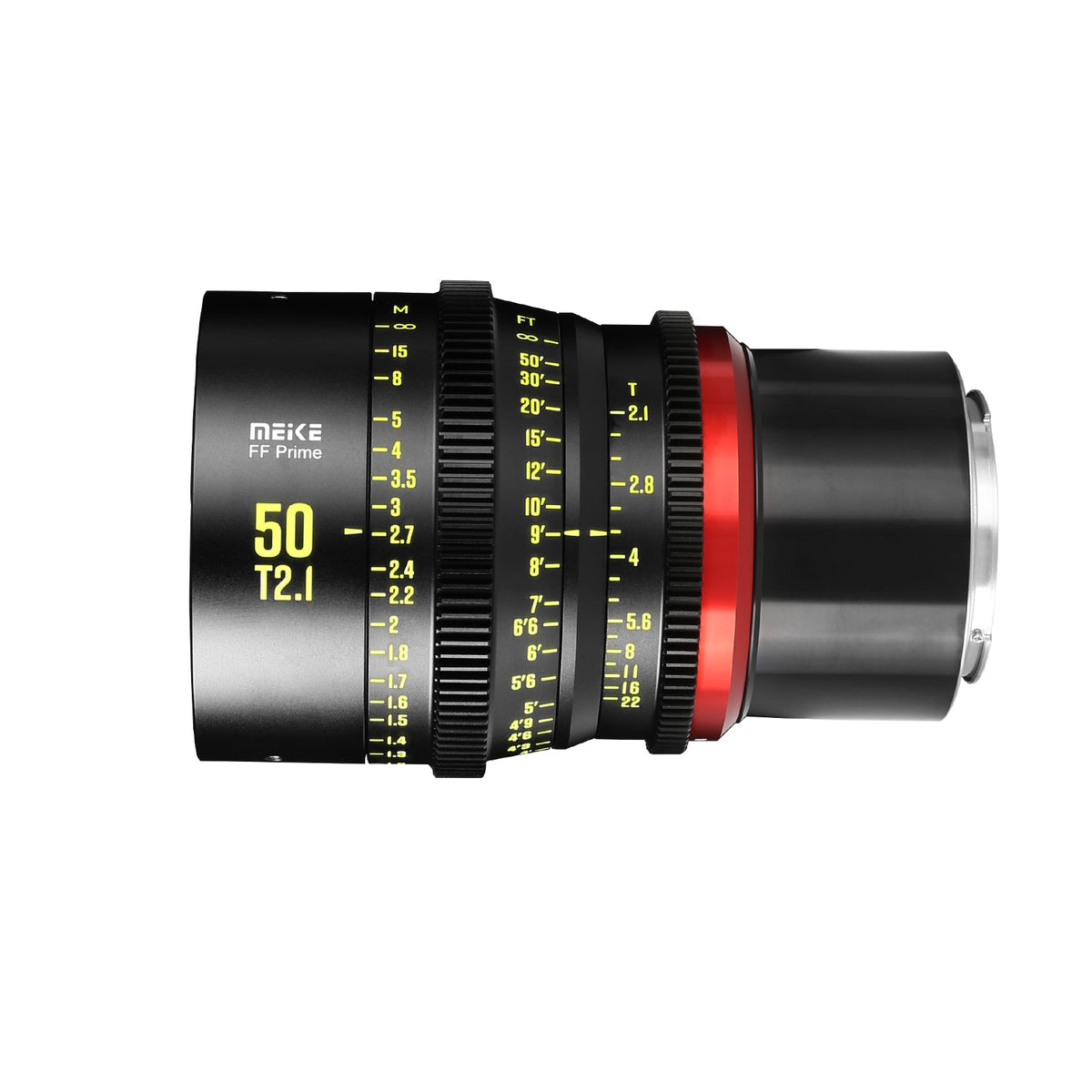 Meike Cinema Full Frame Cinema Prime 50mm T2.1 Lens (RF Mount)