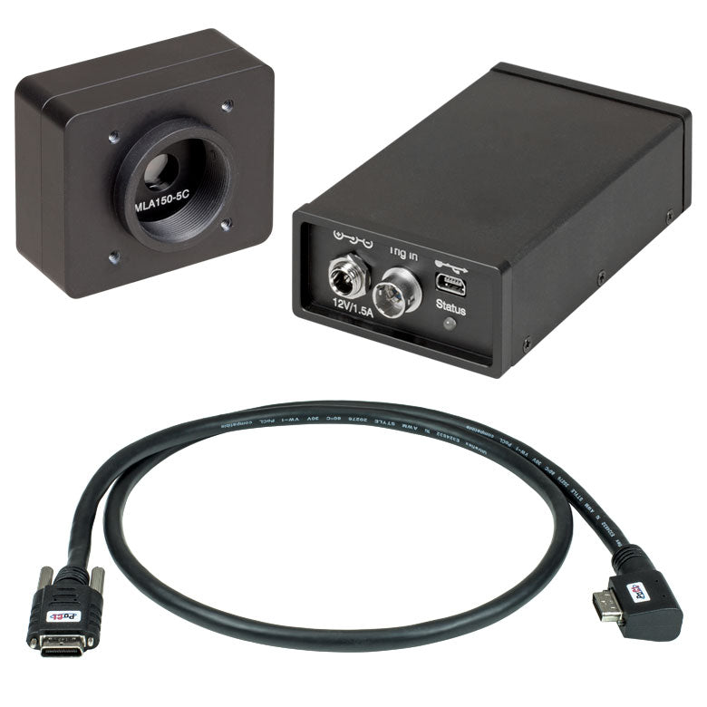 TH-WFS20-5C/M - Fast Shack-Hartmann WFS, 150 µm Pitch, Chrome Masked, 300 - 1100 nm, M4 Taps