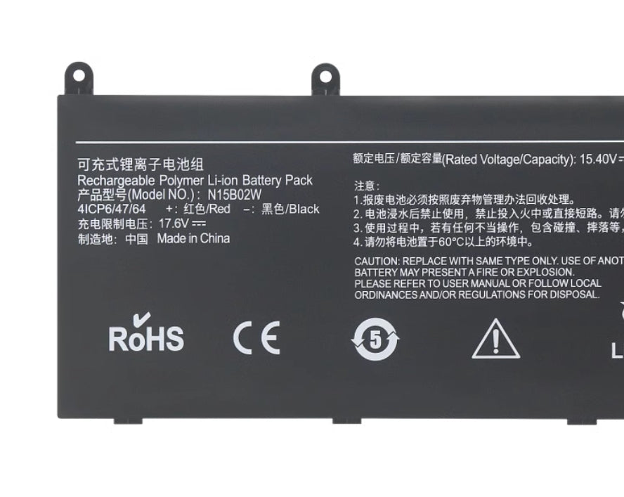 N15B02W Battery for XiaoMi RedMibook14 II TM1705 TM1801 TM1802-AF TM1802-AG TM1802-BL
