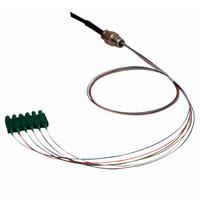 4 Fiber Loose Tube Node Cable, SM, SC/APC – Pigtail, 15 meters