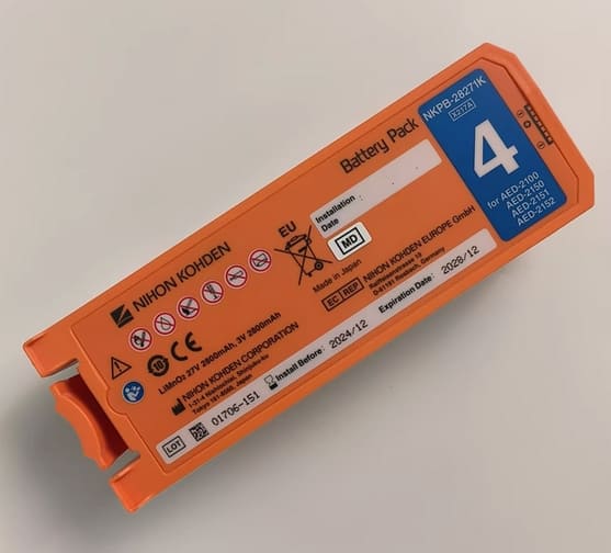 NKPB-28271K NKPB-14301K Battery for NIHON KOHDEN AED-2100 AED-2100K AED-2150 AED-2151AED-2152