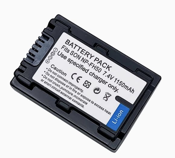 NP-FH50 Camera Battery for Sony SLR A230 A290 A330 Cybershot DSC-HX1