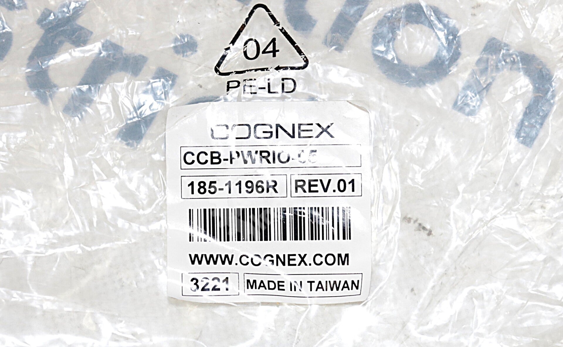 CCB-PWRIO-05 By Cognex 185-1196R Power and I/O Breakout Cable NSFP