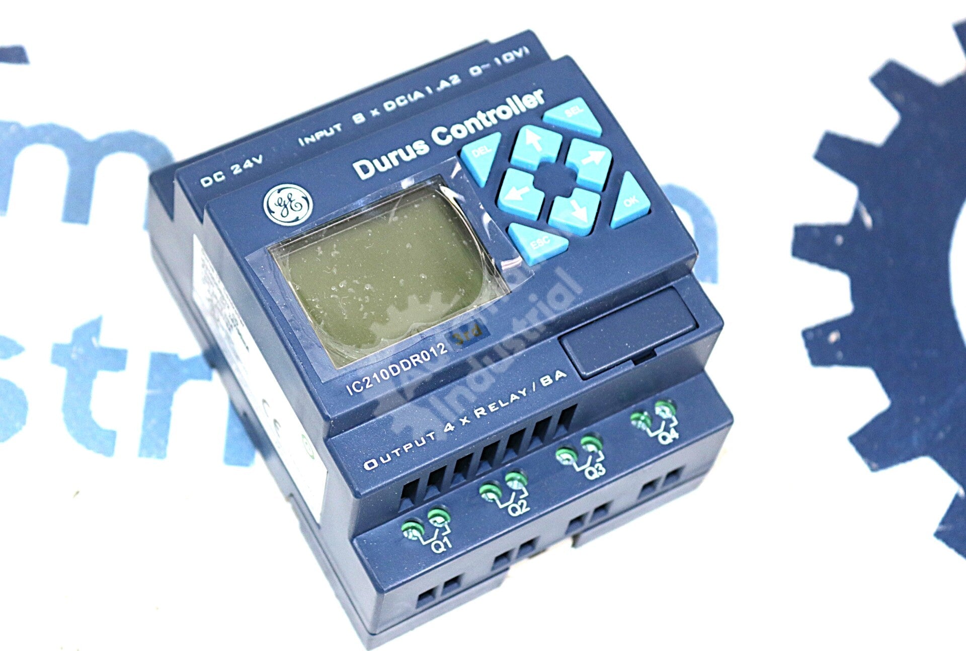 IC210DDR012 By GE Fanuc 24VDC W/LCD 6 Input 4 Output PLC Durus Controller NSFP