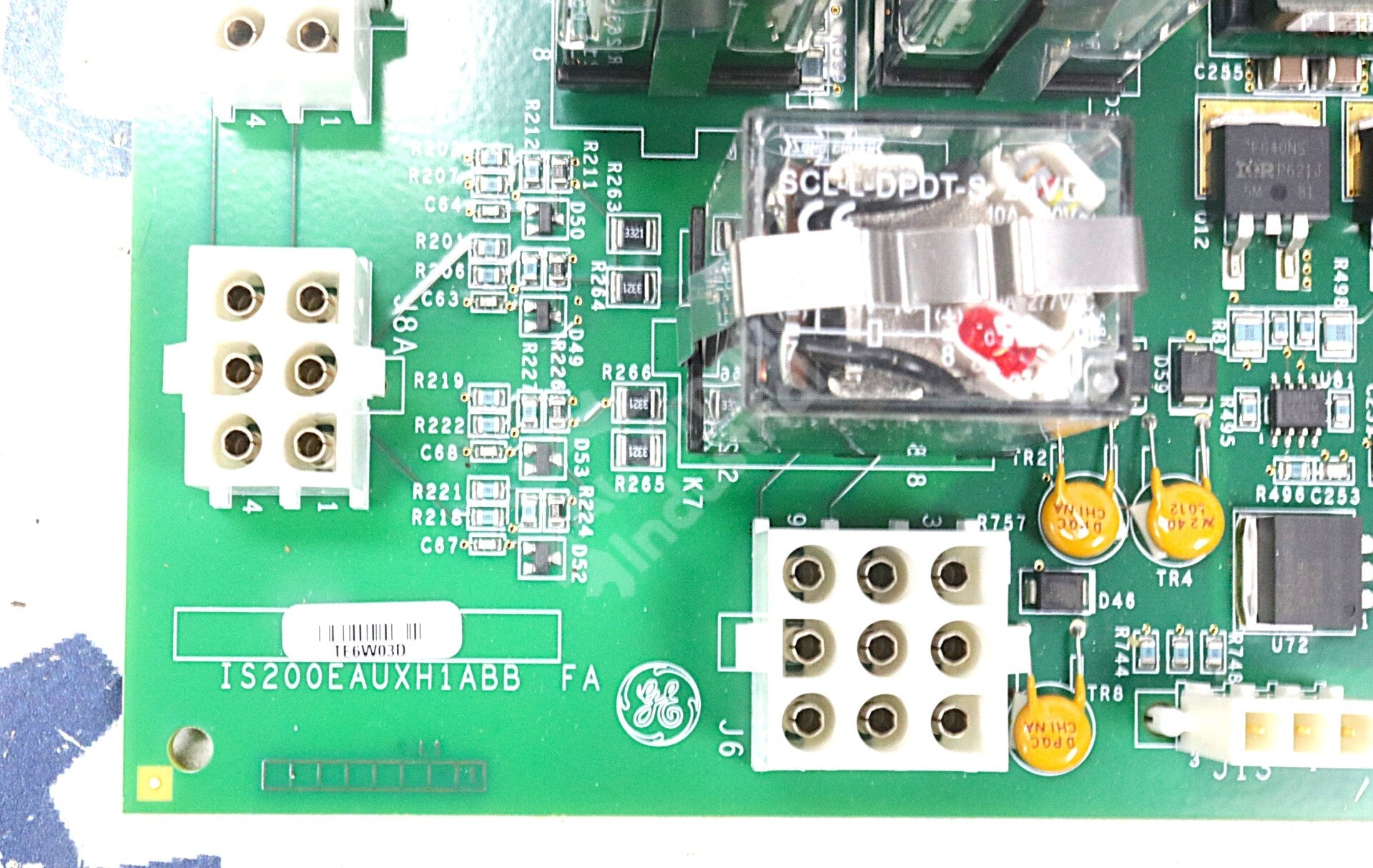IS200EAUXH1A By GE IS200EAUXH1ABB Exciter Auxiliary Control Board NSFP
