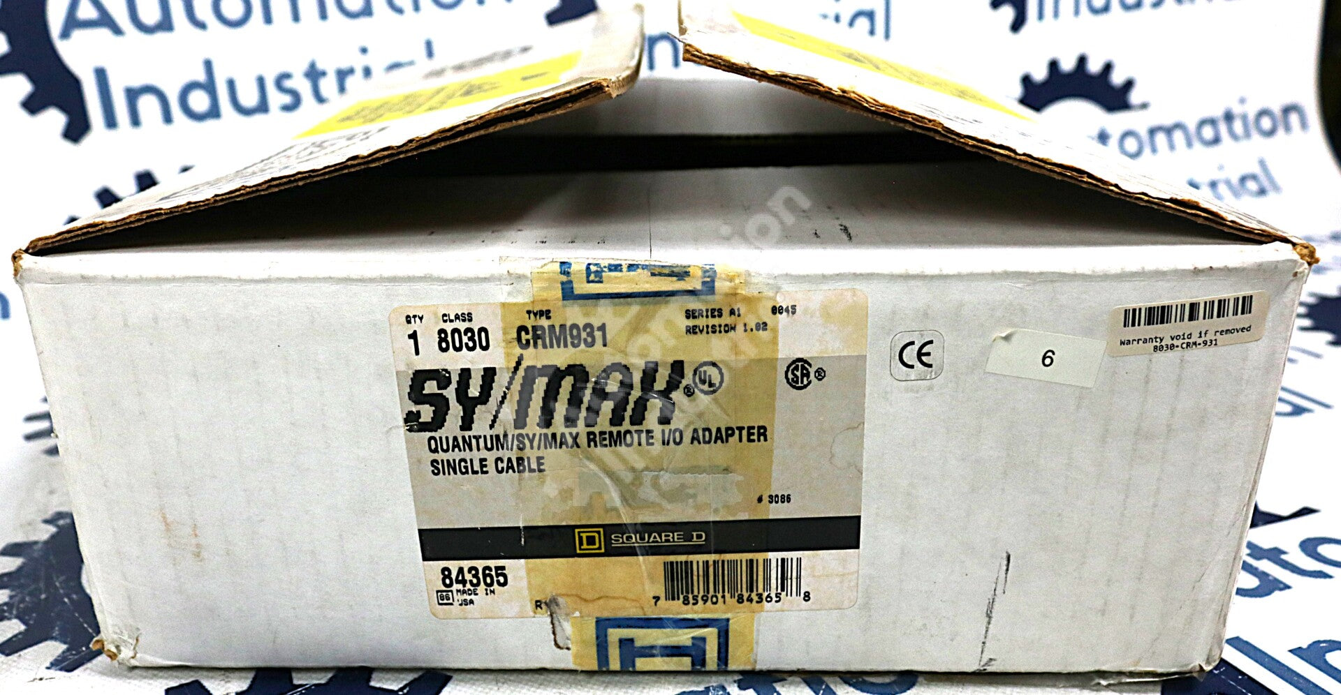 CRM-931 By Square D Sy/Max Class 8030 Remote I/O Adapter Single Cable NSFP