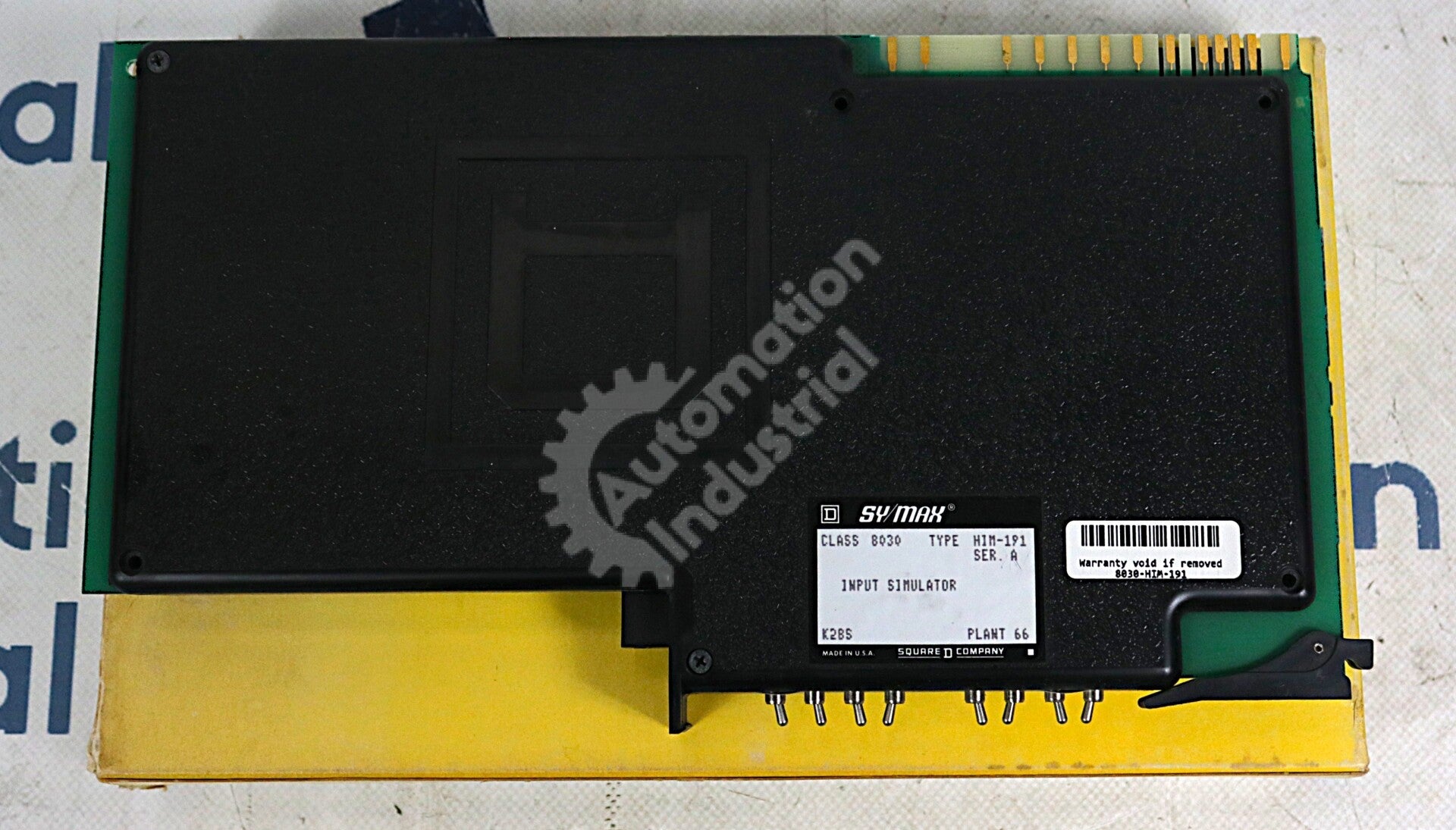 HIM-191 By Square D Sy/Max Class 8030 Simulator 8 Function Input Module NSFP