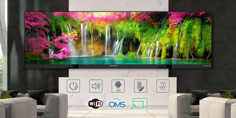 Optoma ProScene UWC196 All-in-One 196" Direct View LED Display