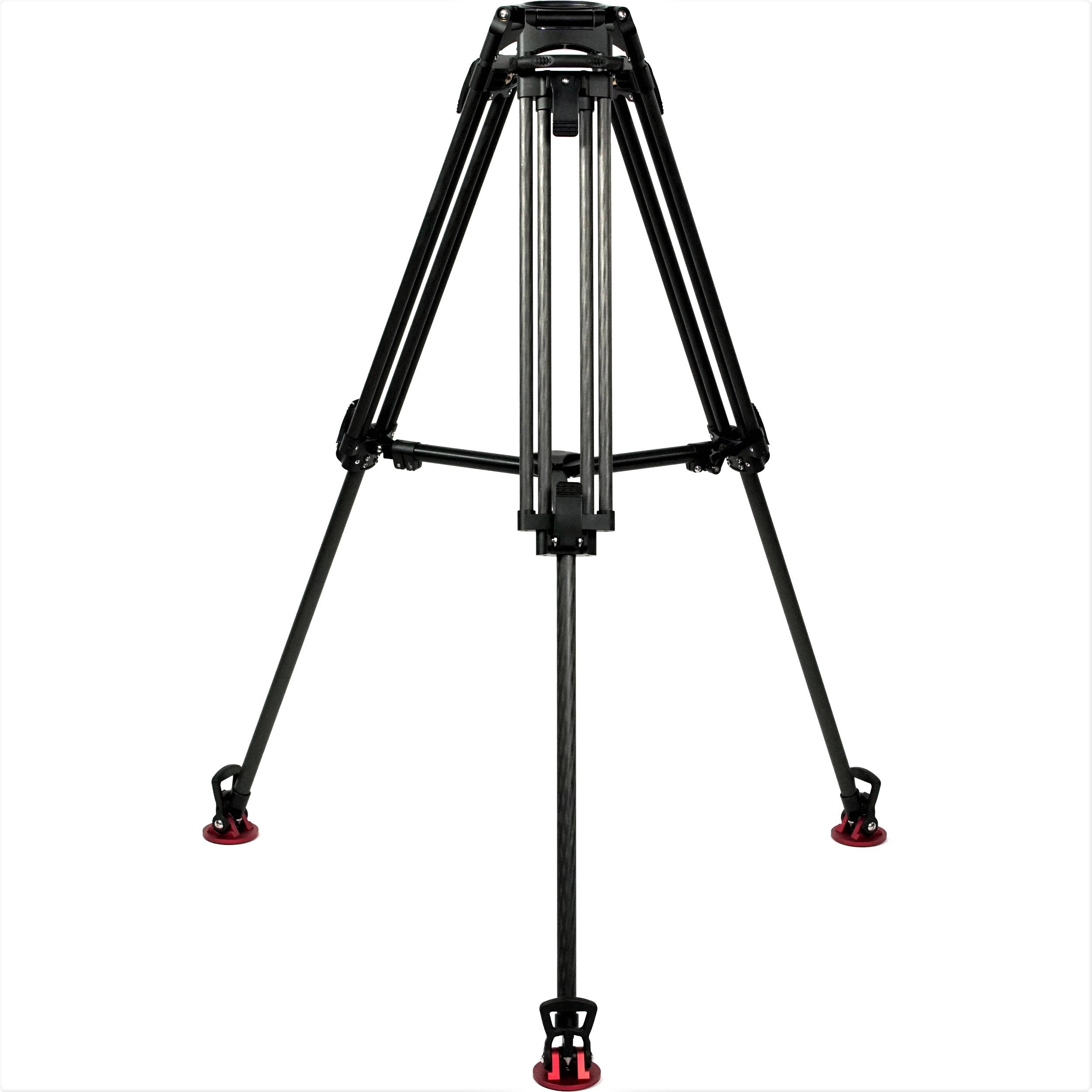 OZEN 75CF2HD 75mm 2-Stage Heavy-Duty Tripod