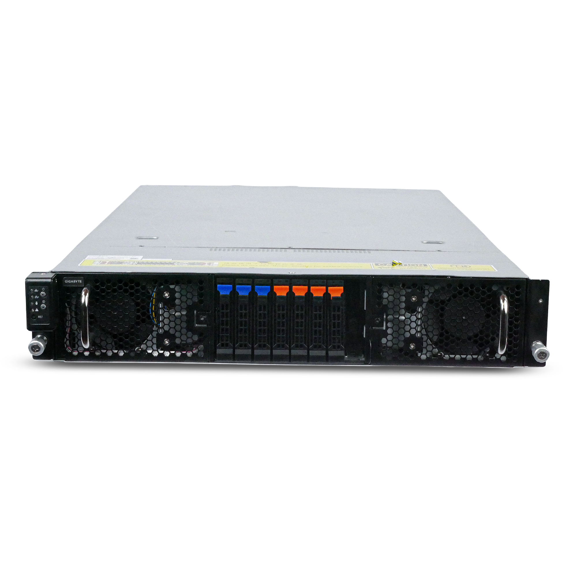 Gigabyte G292-Z44 2U 8-GPU Barebones Server Dual AMD EPYC 7H12 64-Core 16x DDR4 DIMM 8x 2.5" Bay Refurbished