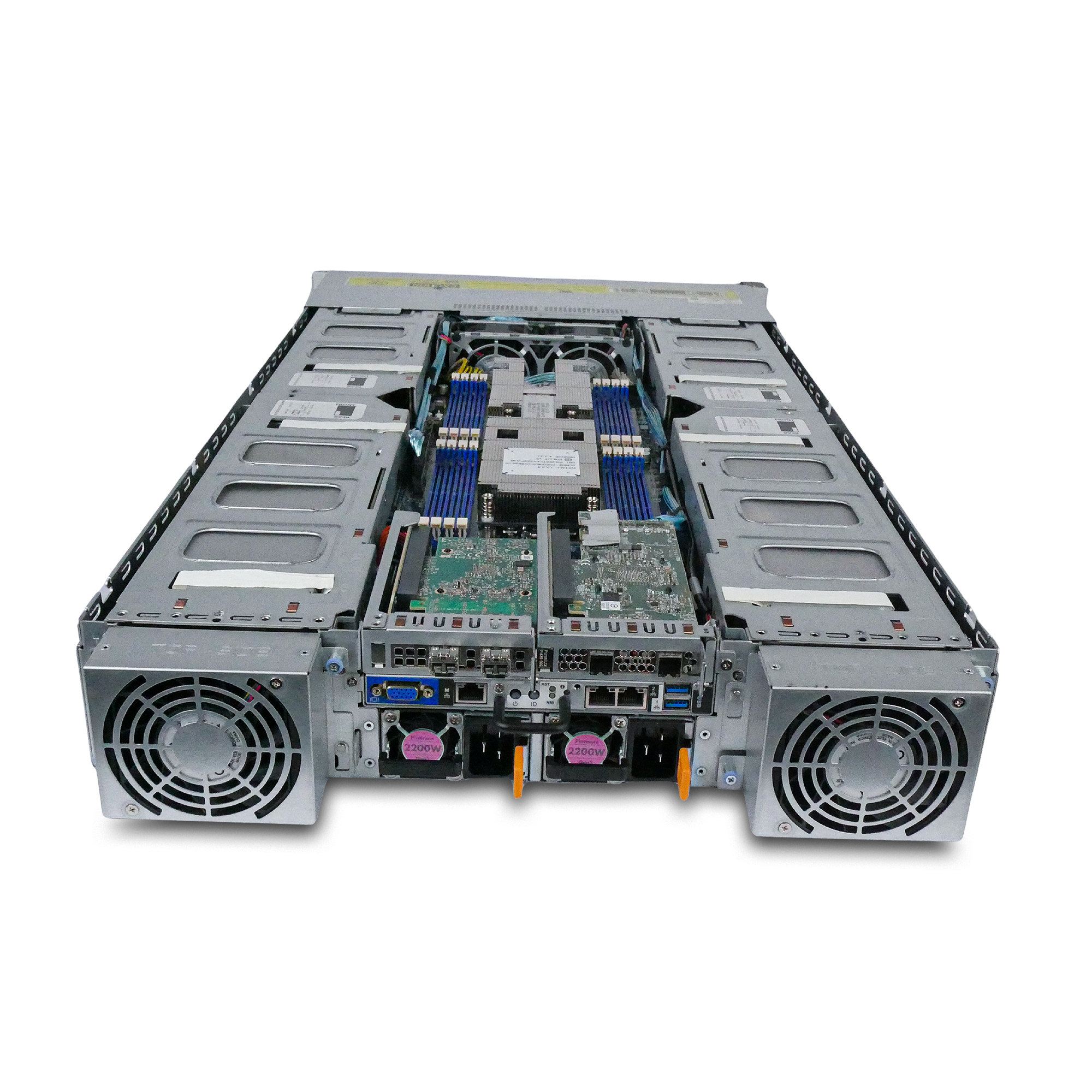 Gigabyte G292-Z44 2U 8-GPU Barebones Server Dual AMD EPYC 7H12 64-Core 16x DDR4 DIMM 8x 2.5" Bay Refurbished