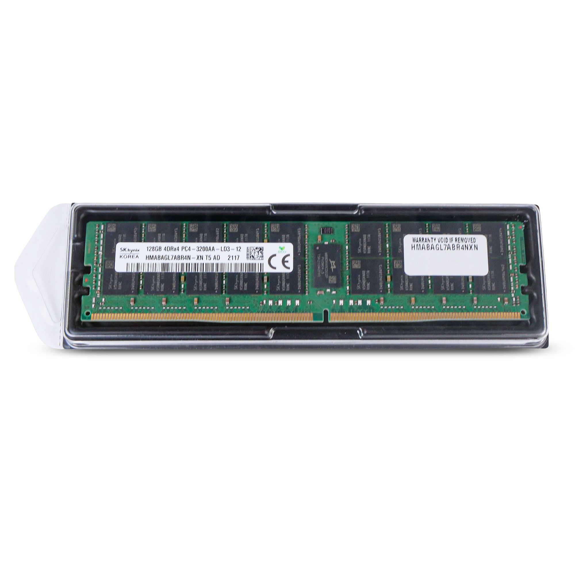 SK Hynix HMABAGL7ABR4N-XN 128GB 4DRx4 DDR4 3200MHz LRDIMM ECC Server RAM (PC4-3200AA) Seller Refurbished