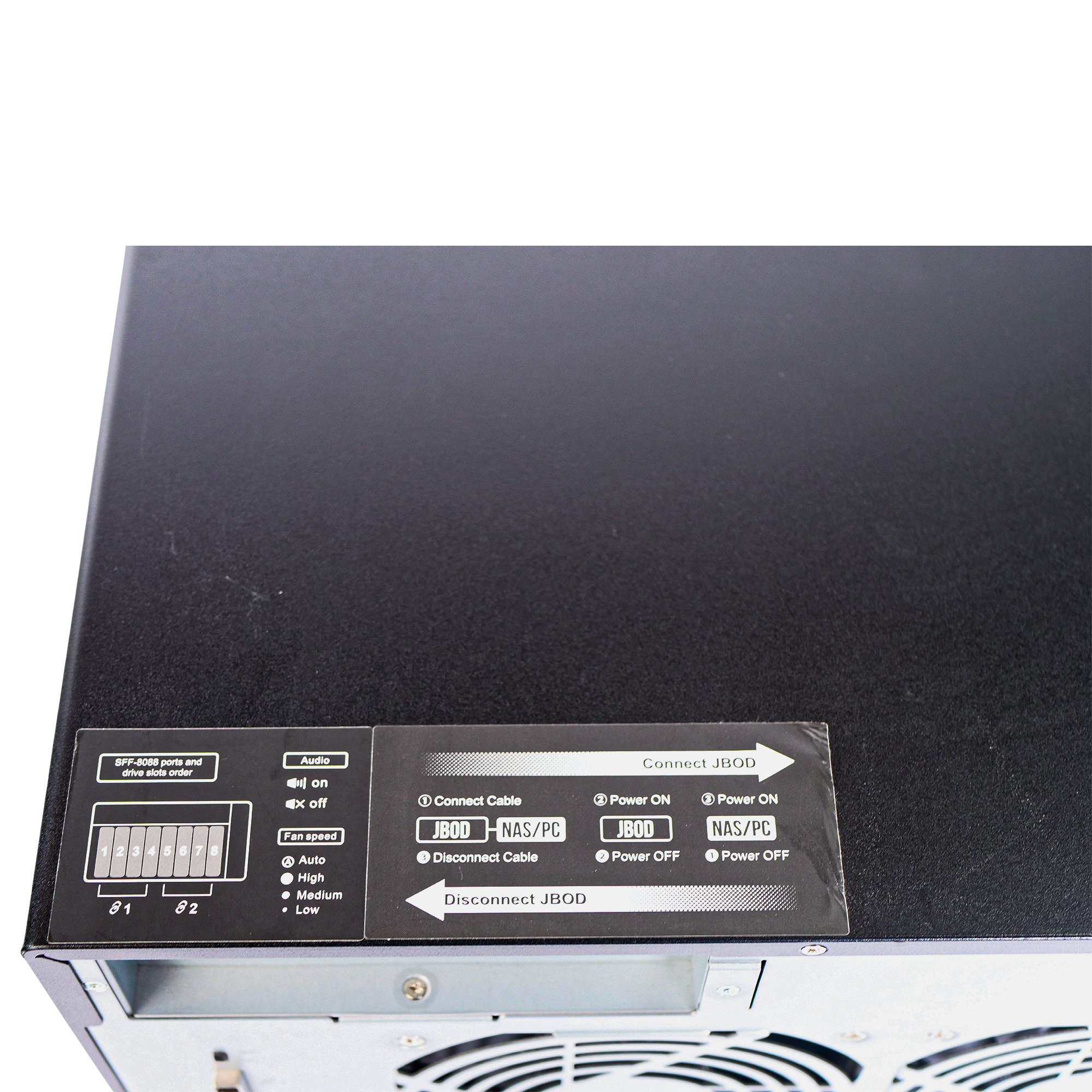 QNAP TL-D800S 8-Bay 3.5"/2.5" SATA JBOD Desktop Storage Enclosure | High-Capacity Data Center Storage JBOD (Refurbished)