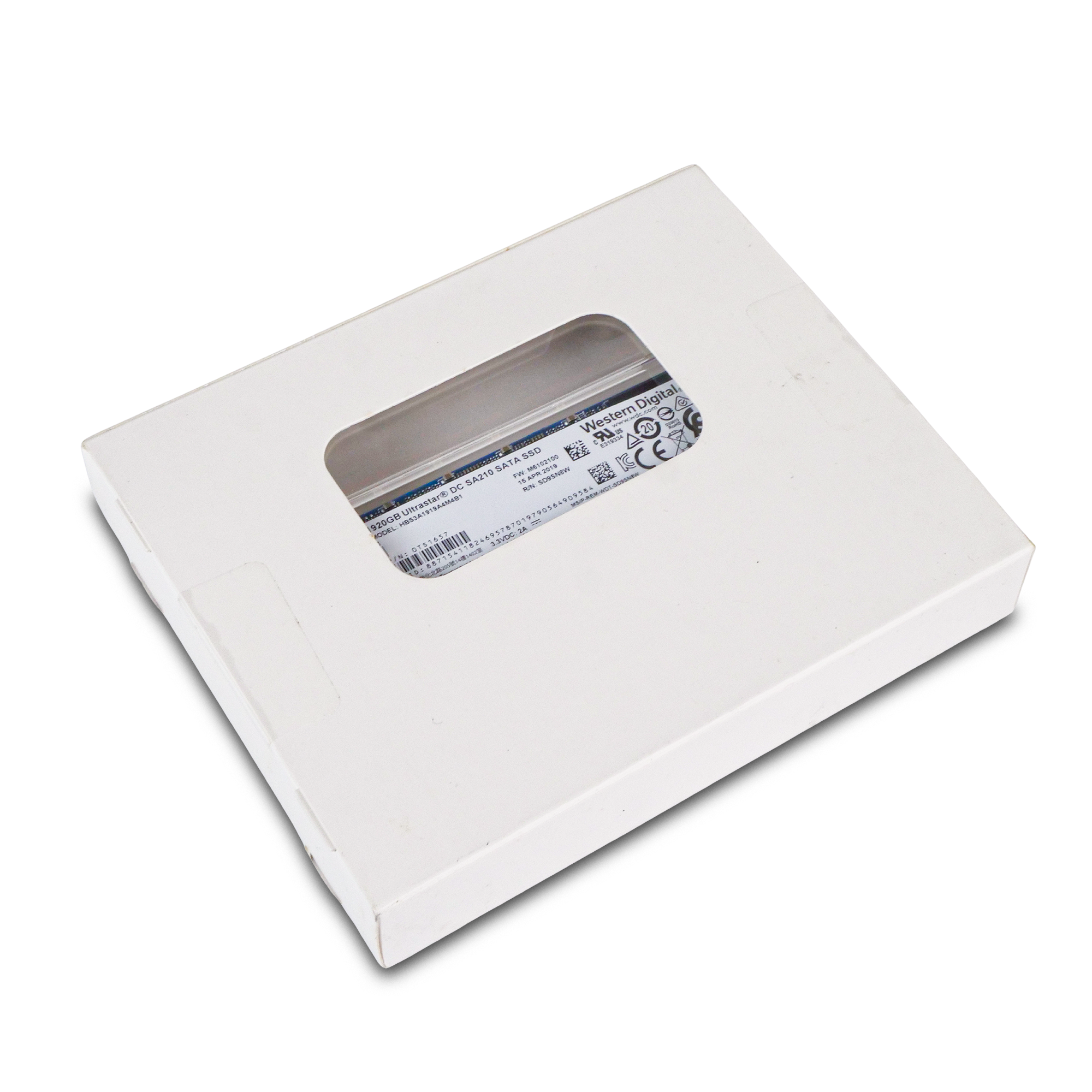 Western Digital Ultrastar DC SA210 HBS3A1919A4MB1 0TS1657 1.92TB 0.1 DWPD SATA 6Gb/s 3D TLC M.2 2280 SSD