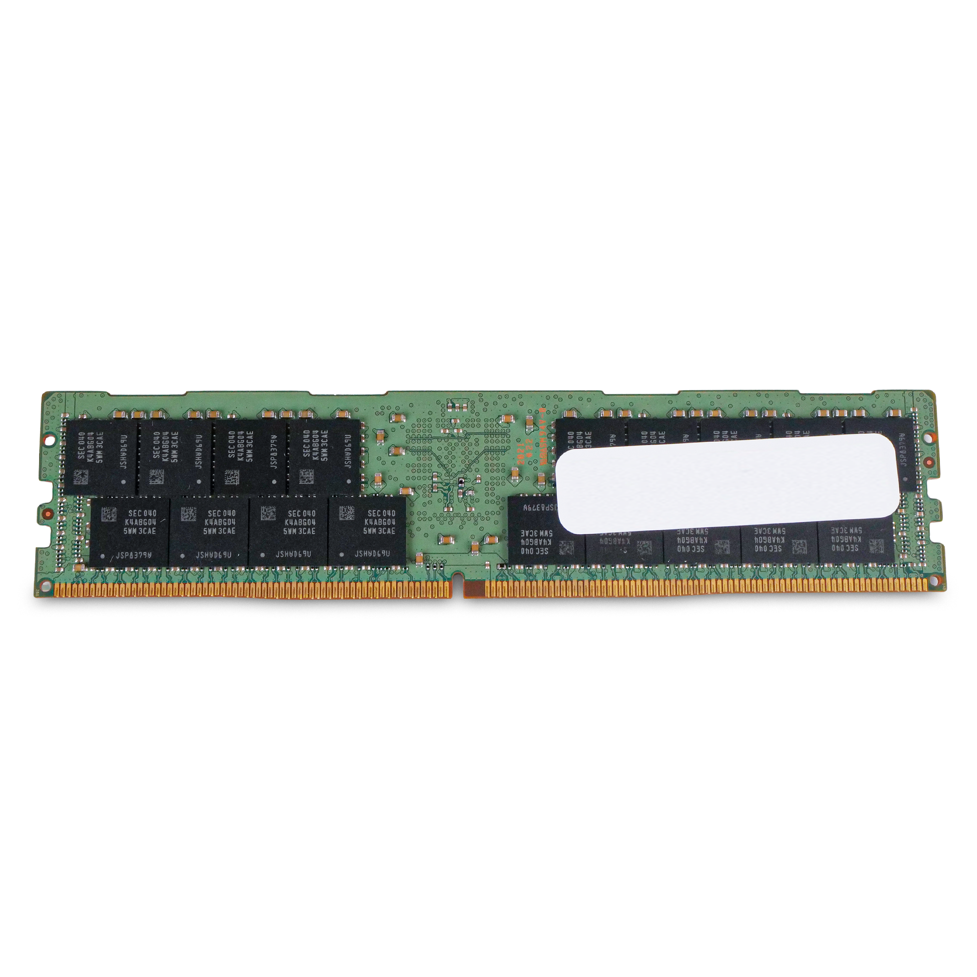 Samsung M393AAG40M32-CAECO 128GB DDR4 3200MHz 2S2Rx4 RDIMM ECC Server RAM (PC4-3200AA) Refurbished