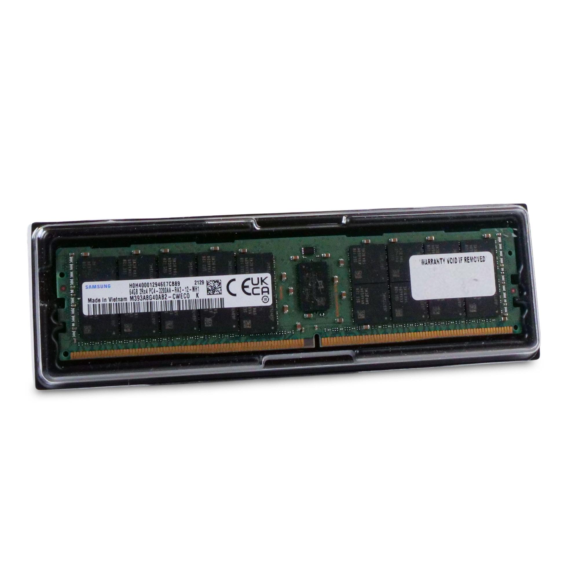 Samsung M393A8G40AB2-CWECO 64GB DDR4 3200MHz 2Rx4 RDIMM ECC Server RAM (PC4-3200AA) Refurbished