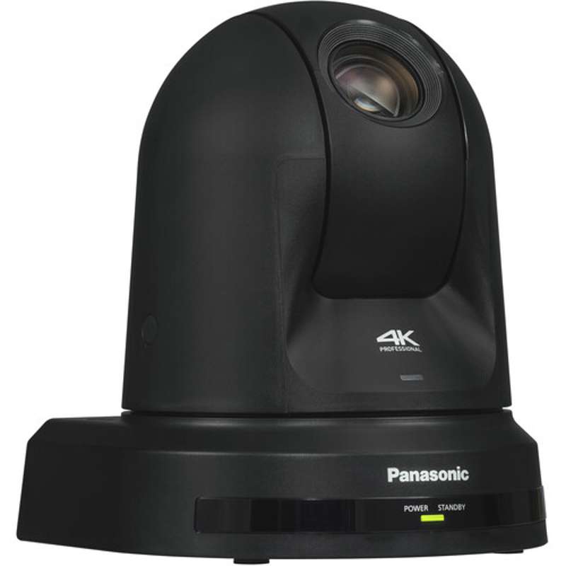 Panasonic 4K PTZ Camera with 20x Optical Zoom & Built-In Auto Tracking (Black)