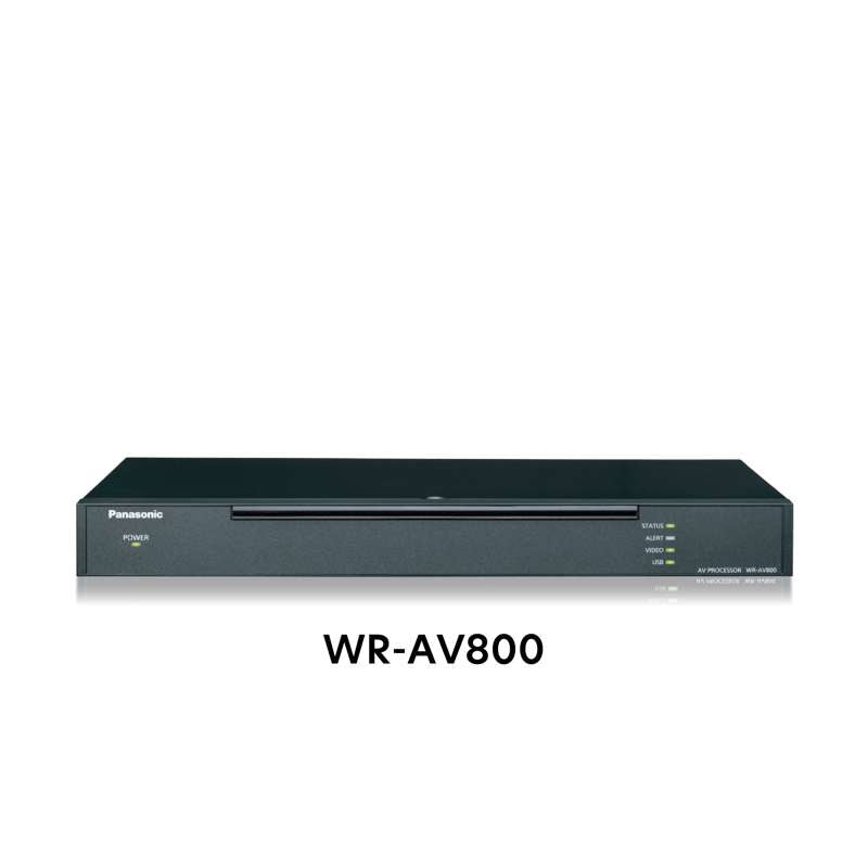Panasonic AV Processor for Camera Switching, Speaker Tracking & Voice Lift