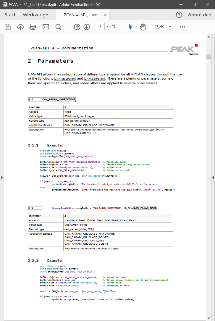 PCAN-Developer 5