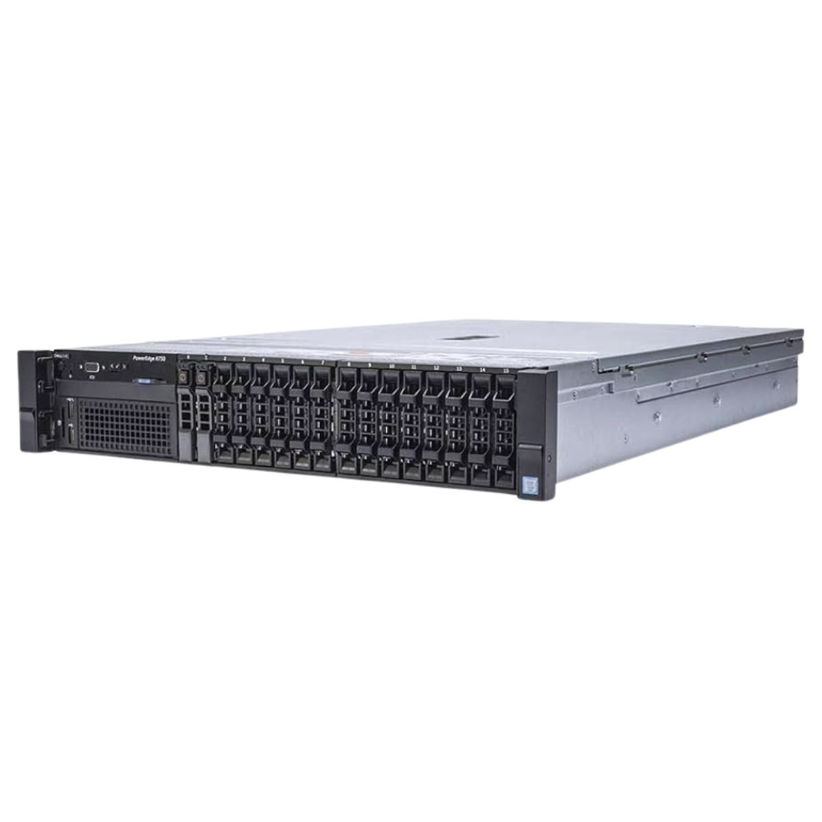 Dell PowerEdge R730 16-bay Server 2x E5-2697 V3 =28 Cores H730 64GB RAM 2x 1.2TB SAS