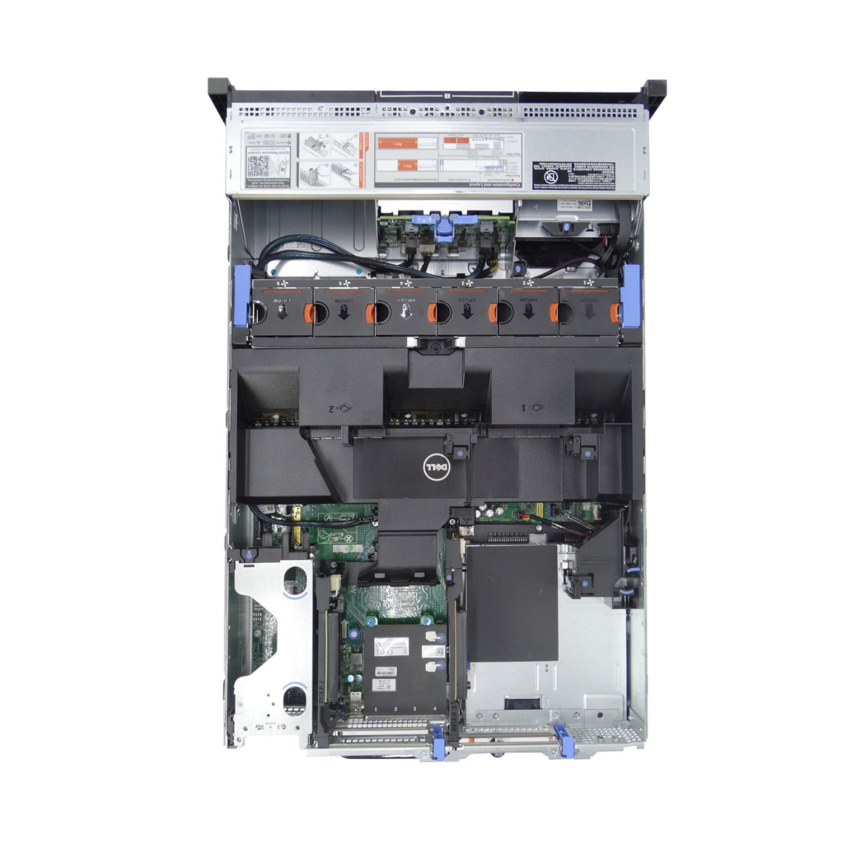 Dell PowerEdge R730 8-bay Server 2x 2650 V4 =24 Cores H730 64GB 3x trays +Rails +Bezel
