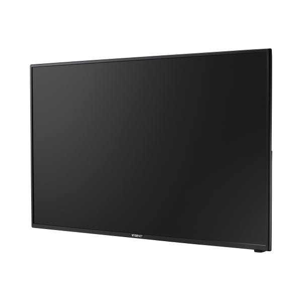 Hanwha SMT-4343S 43" UHD Monitor Set (Monitor+Desktop Stand)
