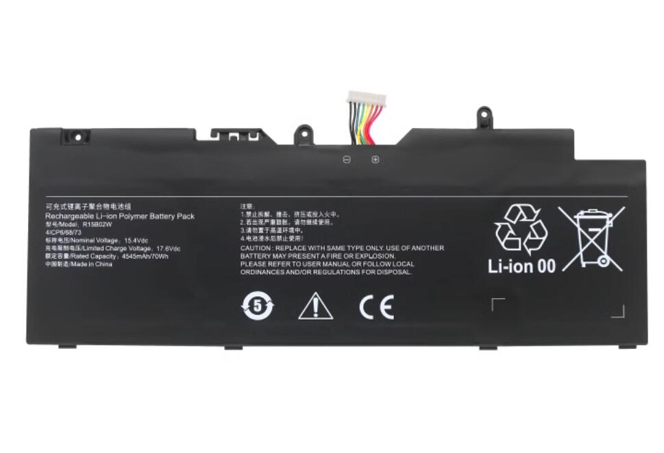 R15B02W Replacement Battery for XiaoMi Redmi Pro 15 R7 R5, XMA2007-BB -BJ