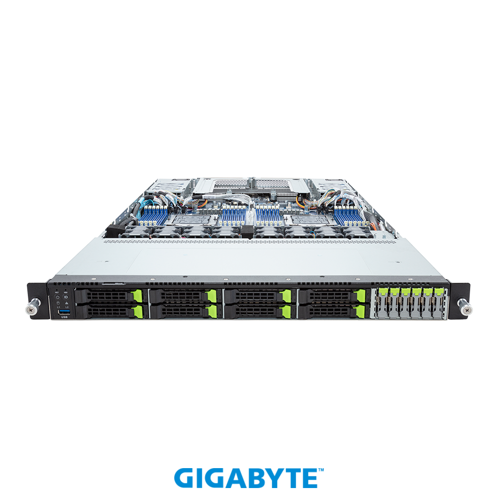 GIGABYTE R183-Z95-AAD1 - 1TB DDR5 RAM & AMD EPYC 9474F