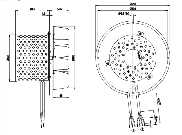 R2E180-CG82-05 ebm papst 230V