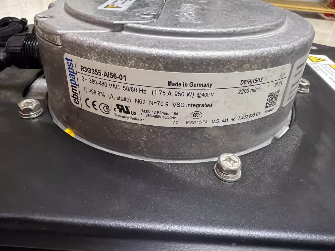 R3G355-Al56-08 950W ebm-papst Fan 380-400V 1.75A 2200rpm