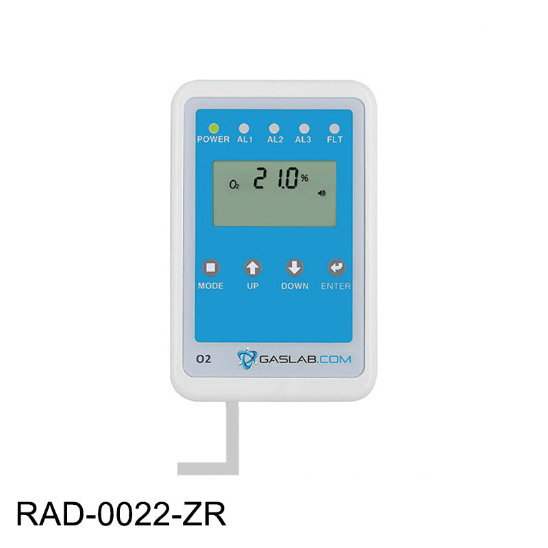 Oxygen Deficiency & Enrichment Alarm Display Add-On