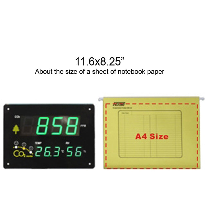 cSense Large Character Wall CO2 Monitor