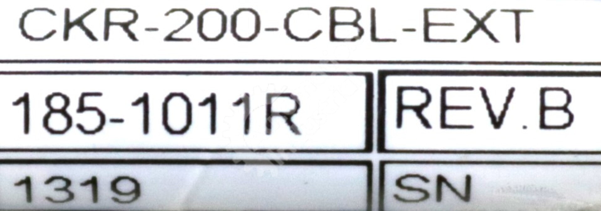 CRK-200-CBL-EXT By Cognex 185-1011R Power I/O Extension Cable Checker 200 Series
