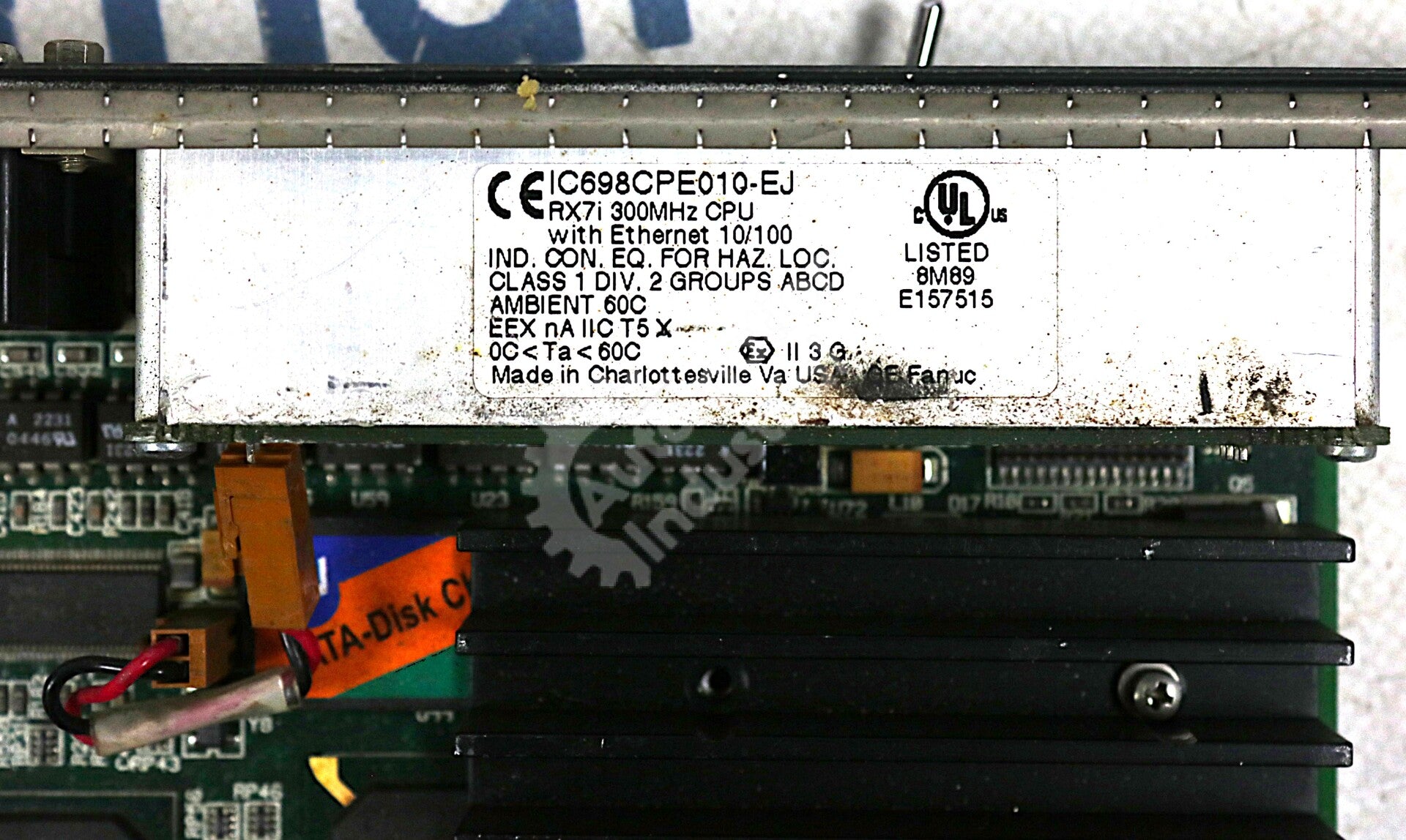 IC698CPE010 By GE Fanuc IC698CPE010-EJ 300 MHZ CPU Module with Ethernet 10/100