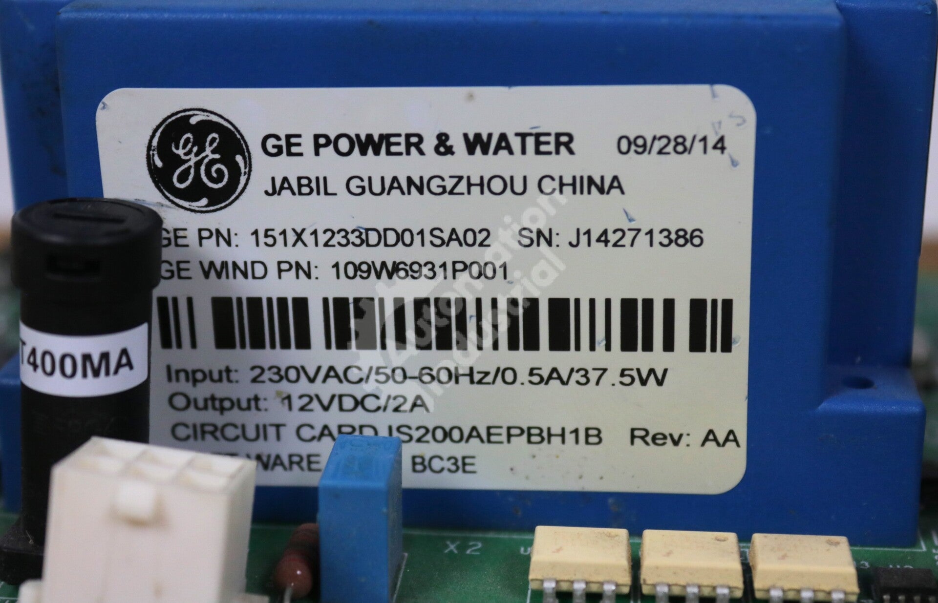 151X1233DD01SA02 By GE IS200AEPBH1BAA 109W6931P001 Battery Charger Board