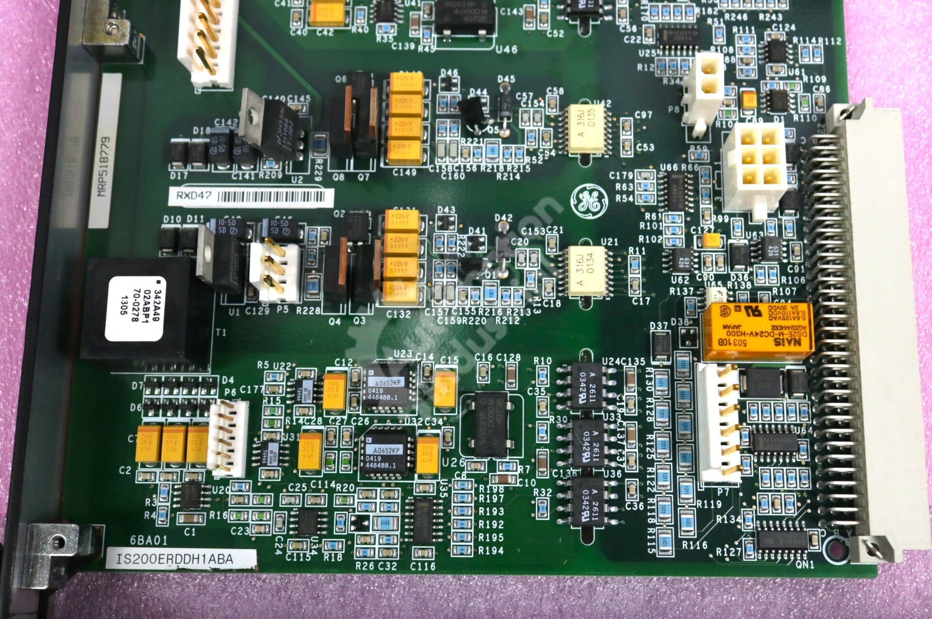 IS200ERDDH1A By GE IS200ERDDH1ABA Exciter Regulator Dynamic Discharge Board NSFP