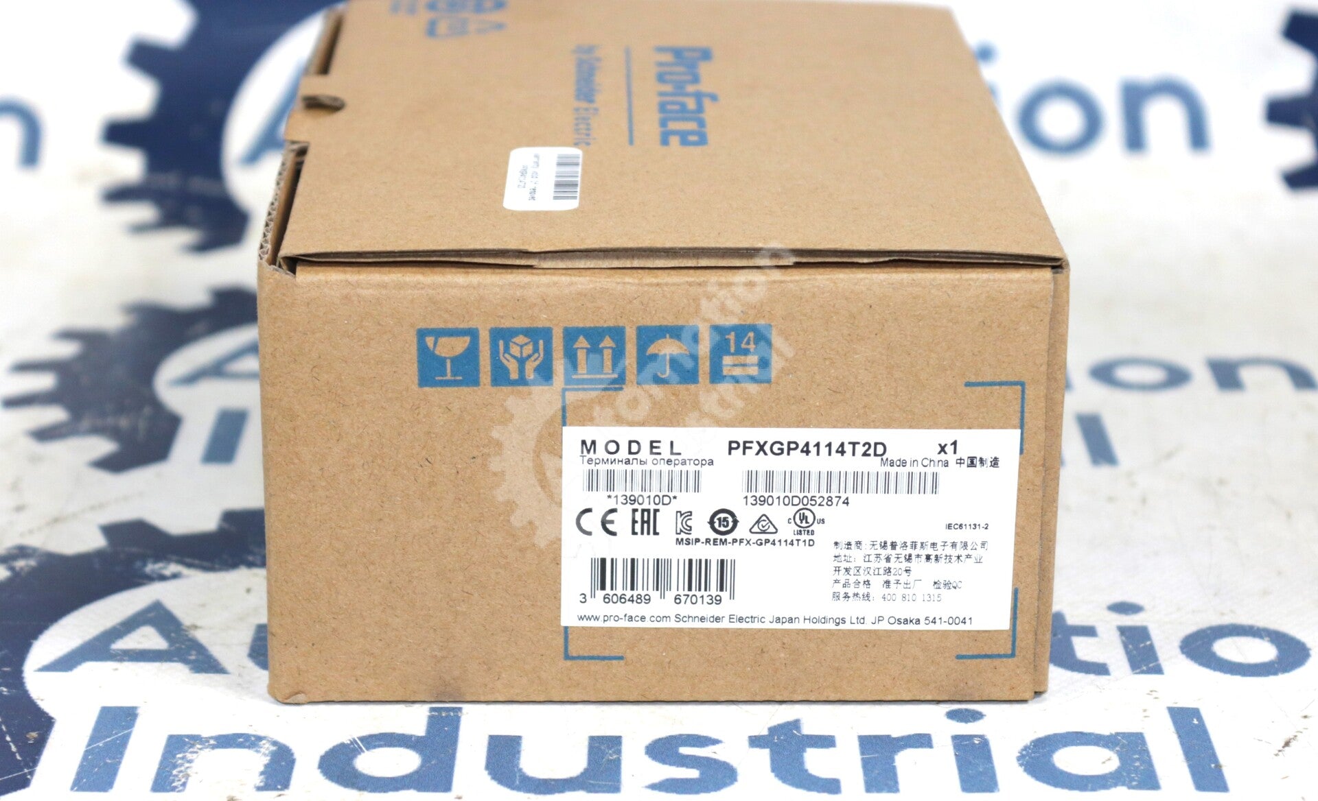 PFXGP4114T2D By Proface 4.3In 12-24VDC LCD Color Display Operator Interface NSFP