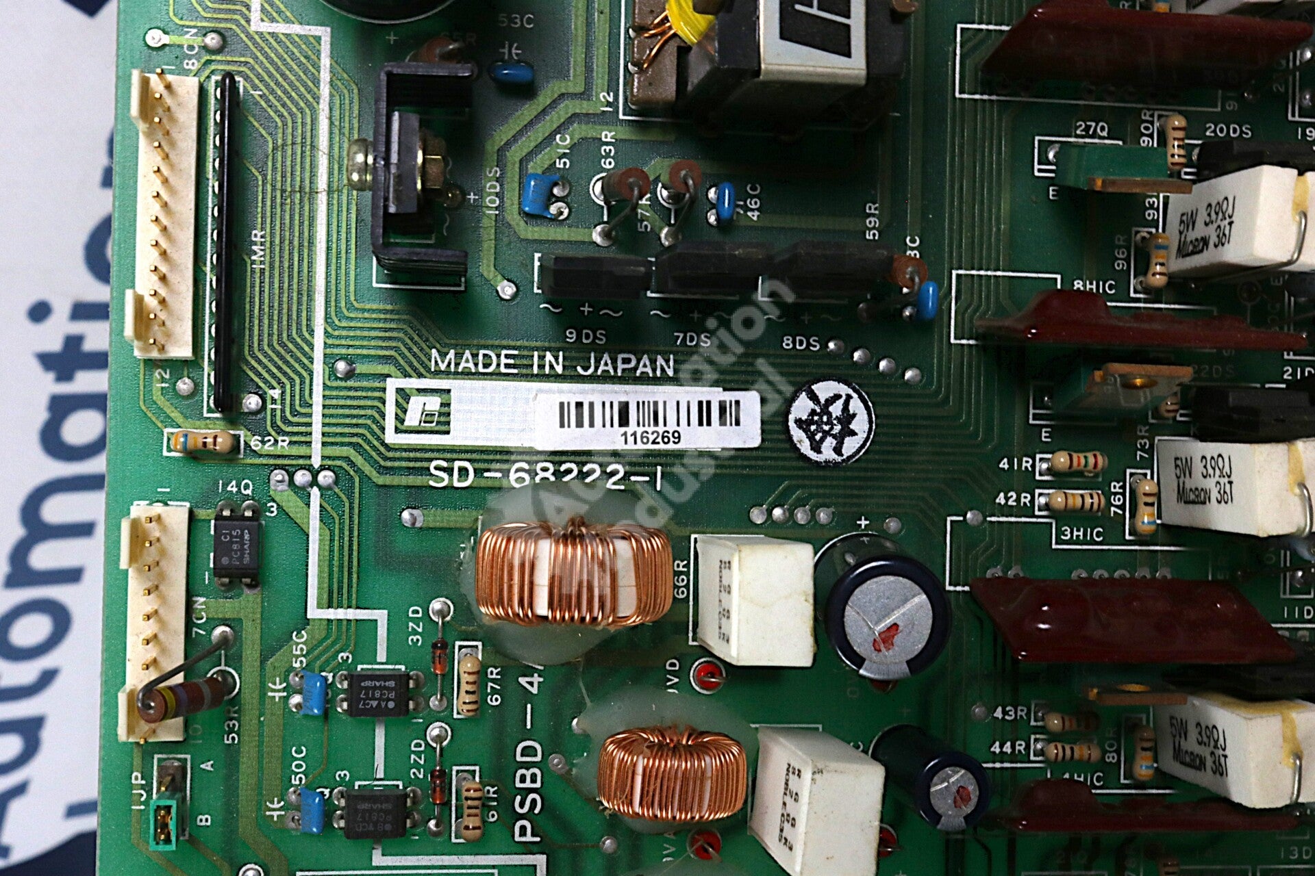 PSBD-4A By Reliance Electric SD-68222-1 Mother Board Vectrive AC Servo Drives