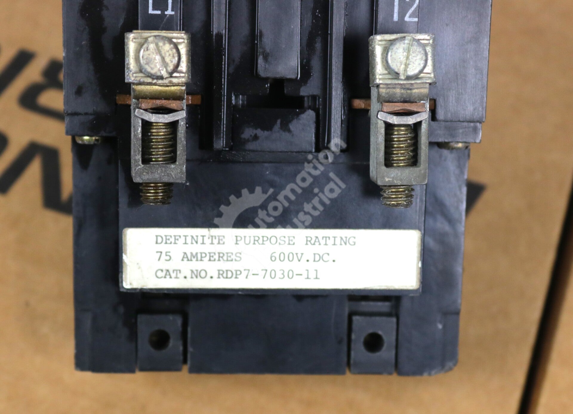 78091-50R By Ward Leonard Electric 75 AMP 3-Pole 120VAC Contactor Relay