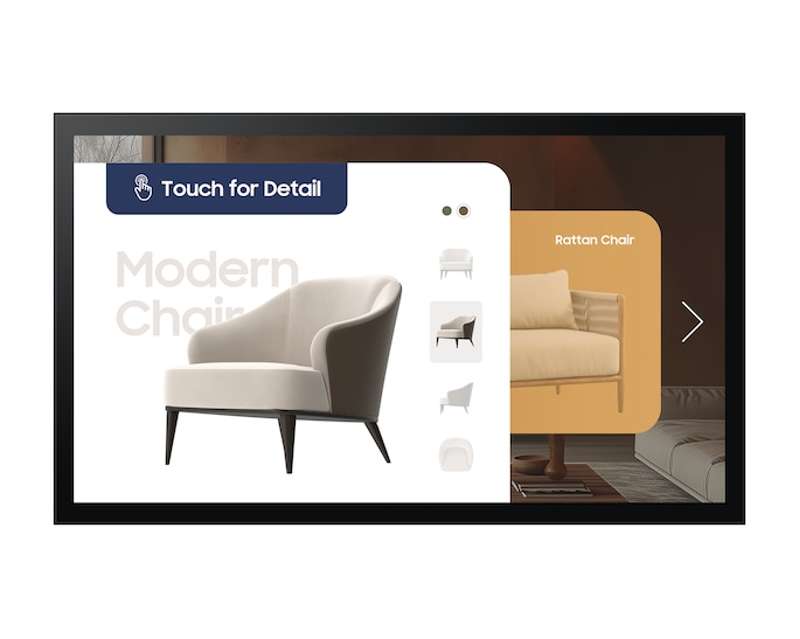 Samsung 32" Touch Signage QM32C-T