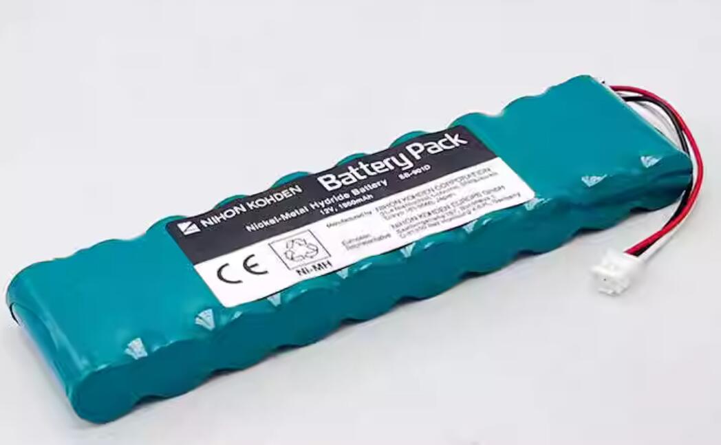 SB-901D Battery for Nihon Kohden ECG Machines ECG-6951E ECG-1250 ECG-9620