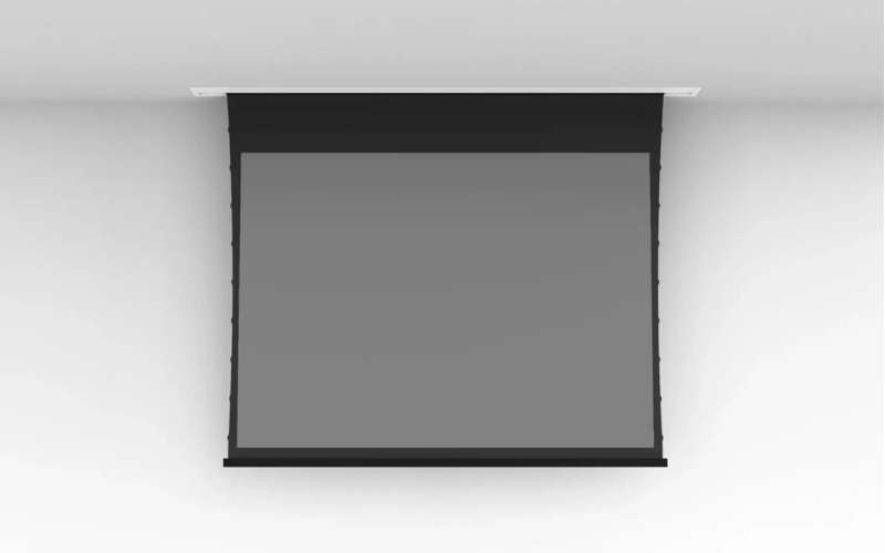 Screen Innovations Solo 3 Indoor Flush Mount Electric Screen, 45'' x 80'' with Slate AT 1.2 Material
